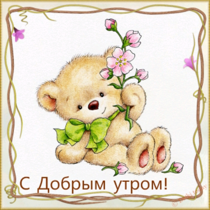 Открытка доброе утро,с добрым утром,пожелание доброго утра,мишка Открытка открытки картинка картинки с добрым утром,доброе утро,милый мишка,мишутка,открытка картинка доброе утро с мишкой,медвежёнок,открытка доброе утро скачать