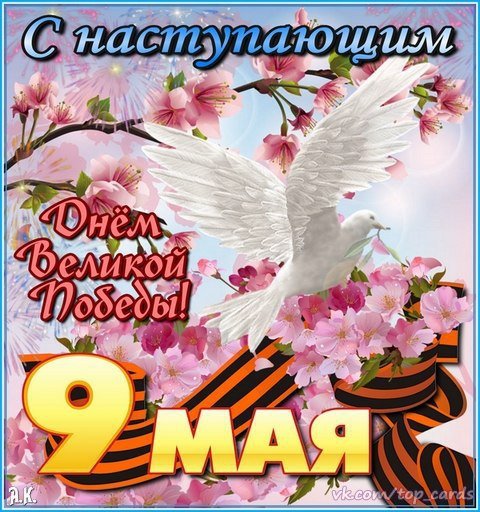 Открытка с наступающим праздником день великой победы 9 мая  Открытка картинка открытки картинки с наступающим праздником победы 9 мая,картинка открытка с наступающим 9 мая,день победы,с наступающим днём великой победы ,скачать