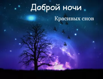 Открытки доброй ночи Открытка доброй ночи, пожелания доброй ночи, приятных снов .