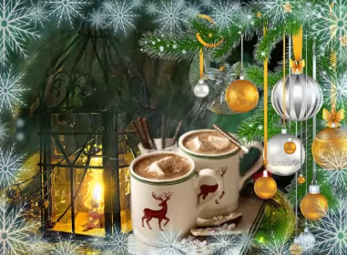 Открытки новогоднее настроение Открытка гиф с пожеланиями новогоднего настроения,новогоднее настроение