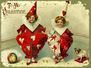 Открытки день влюблённых ретро Открытки 14 февраля на день святого Валентина,день влюблённых ретро